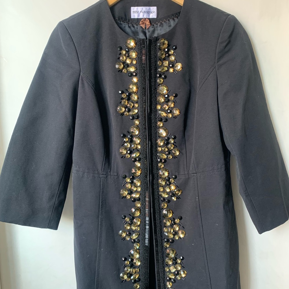 Marks & Spencer Autograph, embellished cocktail jacket